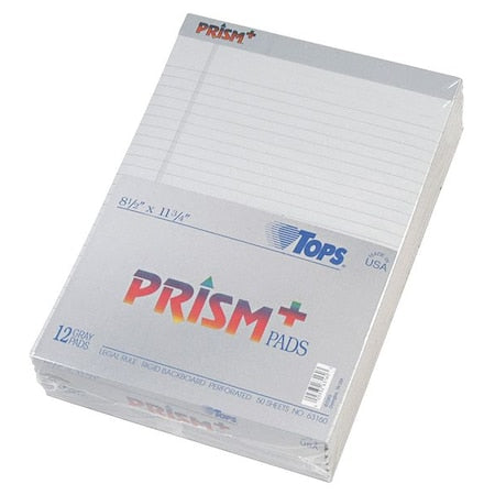 8-1/2 x 11-3/4" Colored Writing Pad, Pk12