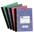 9-3/4 x 7-1/2" Sewn Composition Book, 100 Pg