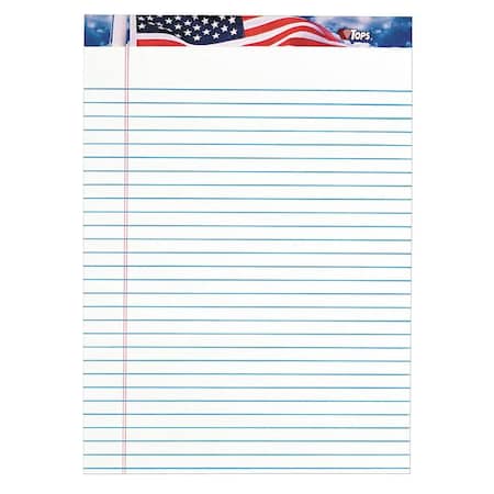 8-1/2 x 11-3/4" American Pride(TM) Writing Pad, Pk12