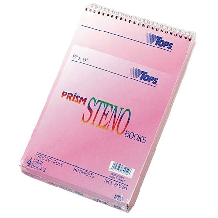 6 x 9" Prism(TM) Steno Notebook, Pk4