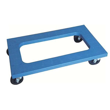 Gen. Purpse Dolly, Flush, 30inLx18inW, Blue