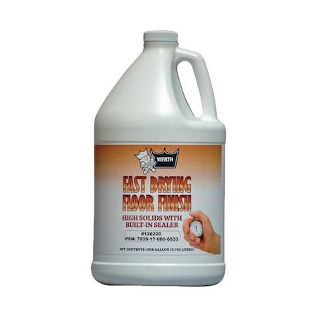 Floor Finish/ Sealer, 1 gal, PK4