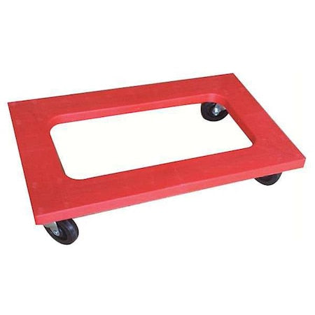 Gen. Purpse Dolly, Flush, 30inLx18inW, Red