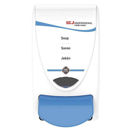 Soap Dispenser, Foam, Manual, White, 1000mL