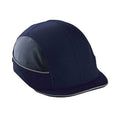 Bump Cap, Micro Brim Baseball, ABS, Hook-and-Loop Suspension, Navy, Fits Hat Size One Size Fits Most