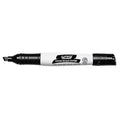Intensity Low Odor Chisel Tip Dry Erase Marker, Broad Chisel Tip, Black, PK12