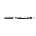 EnerGel RTX Gel Pen, Retractable, Medium 0.7 mm, Black Ink, Black/Gray Barrel