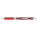 EnerGel RTX Gel Pen, Retractable, Medium 0.7 mm, Red Ink, Red/Gray Barrel