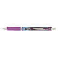 Retractable Roller Ball Pen, Extra Fine 0.7 mm, Violet