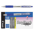 Retractable Pen, Fine 0.7 mm, Blue PK12