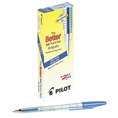 Stick Pen, Fine 0.7 mm, Blue PK12