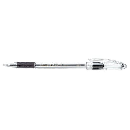 Stick Pen, Medium 1.0 mm, Black PK12