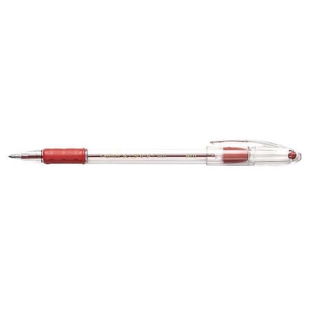 Stick Pen, Medium 1.0 mm, Red PK12
