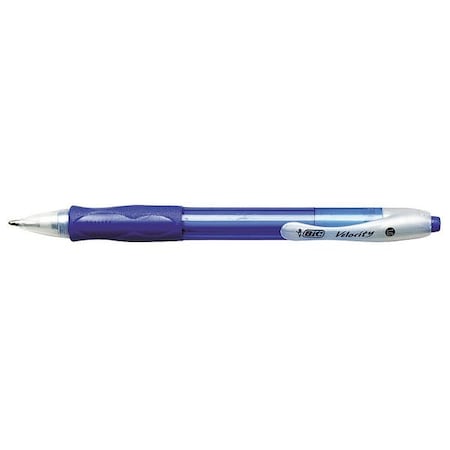 Pen Retractable, Medium 1.0 mm, Blue PK12