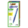 Gel Roller Ball Pen, Medium 0.7 mm, Blue PK12