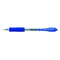 G2 Premium Gel Pen, Retractable, Extra-Fine 0.5 mm, Blue Ink, Smoke/Blue Barrel, PK12