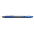 Retractable Gel Roller Ball Pen, 1.0 mm, Blue PK12