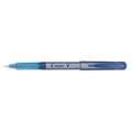 V Razor Point Liquid Ink Porous Point Pen, Extra-Fine 0.5 mm, Blue Ink, Gray/Blue Barrel, PK12