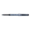 V Razor Point Liquid Ink Porous Point Pen, Extra-Fine 0.5 mm, Black Ink, Gray/Smoke Barrel, PK12