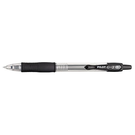 G2 Roller Ball Gel Pen, Extra Fine 0.38 mm, Black PK12