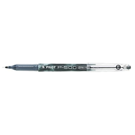Gel Roller Ball Pen, Extra Fine 0.5 mm, Black PK12