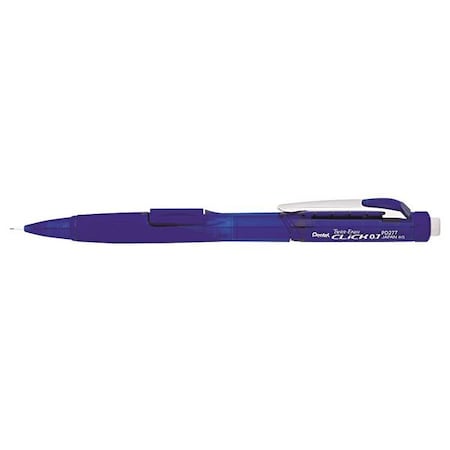 Twist-Erase CLICK Mechanical Pencil, 0.7 mm, HB (No 2), Black Lead, Blue Barrel