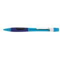 Quicker Clicker Mechanical Pencil, 0.5 mm, HB (No 2), Black Lead, Transparent Blue Barrel
