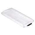 Flat Mop, Slide On Connection, White, Microfiber
