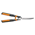 Hedge Shears, Long Straight Blade, Steel 10 in L Blade, Aluminum Handle, Plastic Grip