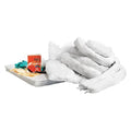 Spill Kit Refill, 14 gal Volume Absorbed per Kit, 20 gal Capacity, Refill
