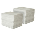 Sorbent Pad, 43 gal, 15 in x 19 in, Oil, White, Polypropylene