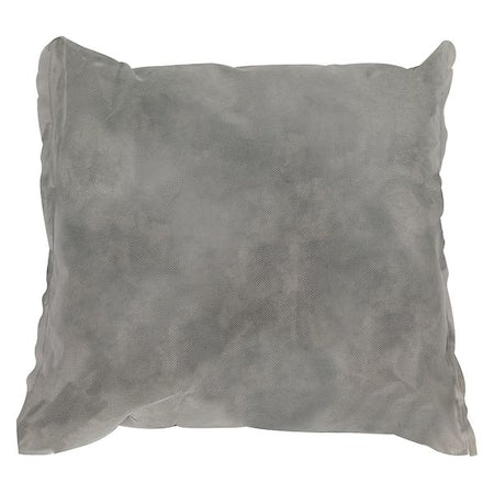 Sorbent Pillow, 20 gal, 17 in x 21 in, Universal, Gray, 10 PK