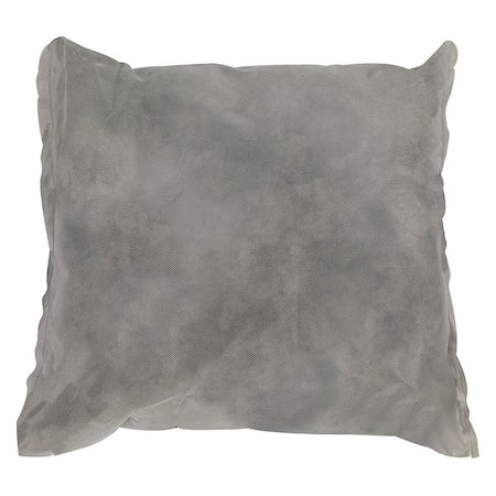 Sorbent Pillow, 41 gal, 17 in x 21 in, Universal, Gray, 20 PK