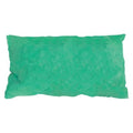 Sorbent Pillow, 8 gal, 8 1/2 in x 17 in, Harsh Chemicals, Green, 5 PK