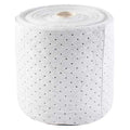 Sorbent Roll, 19 gal, 15 in x 150 ft, Harsh Chemicals, White, Polypropylene