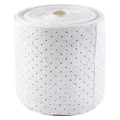 Sorbent Roll, 16 gal, 15 in x 150 ft, Harsh Chemicals, White, Polypropylene