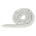 Absorbent Sock, White, 10 gal., 10 ft., PK4