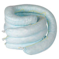 Absorbent Boom, Light Blue/Wht, 65 gal, PK4