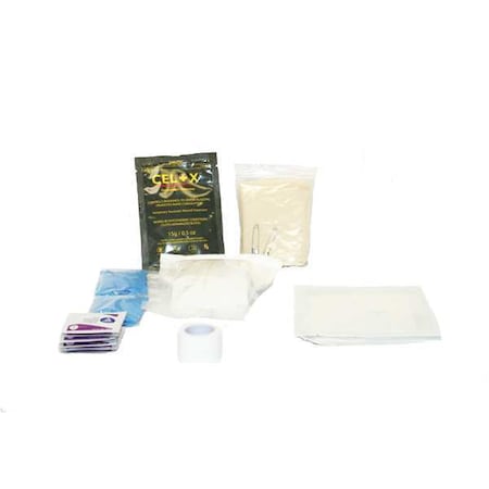 Remote First Aid Refill Kit, Plastic Bag, 19 Components