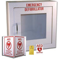 Non-alarmed Metal AED Labeling/Storage Cabinet, Metal Case