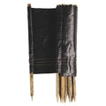 3 ft H x 100 ft L Silt Fence, 11 Stakes, Polypropylene, Black