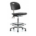 ESD Task Chair, No Arms, 24-3/4" to 35" Height, Black