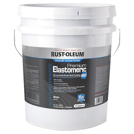Roof Coating, Water Base, Bright White