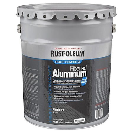 Roof Coating, Solvent Base, Aluminum