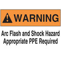 Label,7x10,Warning Arc Flash and, LELC327