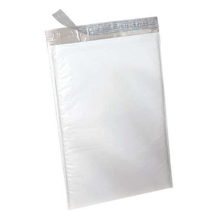 Mailer Envelope, White, 10-1/2 in. W, PK100