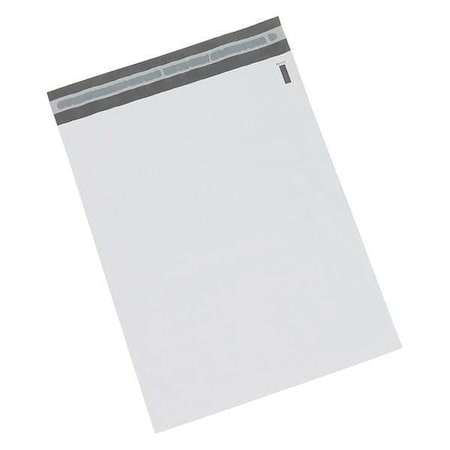 Poly Mailer, 12"x15 1/2", White, PK500