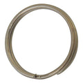 Split Key Ring, Gray, Steel, Standard, Silver Texture