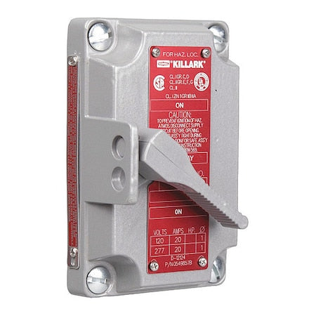 Switch Cover, Aluminum, Switch Box Type