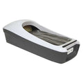 Shoe/Boot Cover Dispenser, Recycled Plastic, Black/White, 11 3/4 in